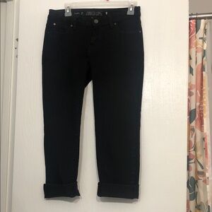 Jennifer Lopez Black Ankle Jeans